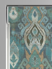 Graham & Brown Midnight Blue Daraee Tapestry Made to Measure 100% Cotton Roman Blind - Image 3 of 5