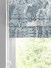 Graham & Brown Porcelain Natural New Eden Made to Measure 100% Cotton Roman Blind - Image 2 of 5