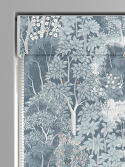 Graham & Brown Porcelain Natural New Eden Made to Measure 100% Cotton Roman Blind - Image 3 of 5