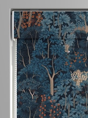 Graham & Brown Navy Blue New Eden Made to Measure 100% Cotton Roman Blind - Image 3 of 5