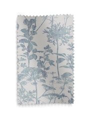 Graham & Brown Breathe Blue Esther Made to Measure 100% Cotton Roman Blind - Image 5 of 5