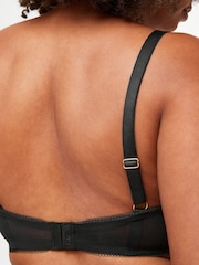 KBX Black Padded Alice Lace Triangle Bralette - Image 5 of 6