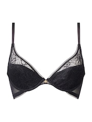 KBX Black Padded Alice Lace Triangle Bralette - Image 6 of 6