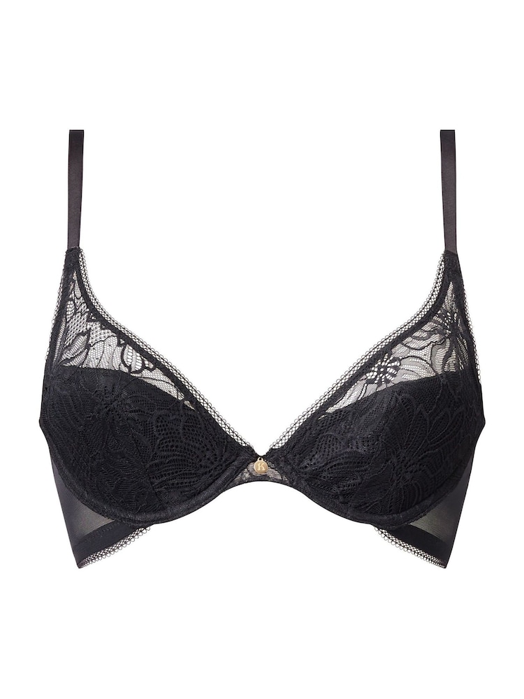 Schwarz - KBX Alice Lace Triangle Bralette - Bild 6 von 6 Schwarz - KBX Alice Lace Triangle Bralette - Bild 6 von 6