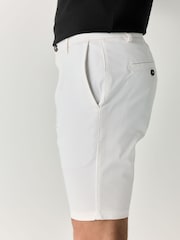 White Skinny Fit Stretch Chinos Shorts - Image 4 of 10