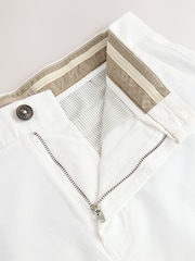 White Skinny Fit Stretch Chinos Shorts - Image 9 of 10
