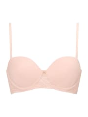 KBX Pink Strapless Charlotte Brushed Underwired Padded T-Shirt Plunge Bra - Image 6 of 6