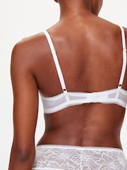 KBX White Alice Lace Non-Pad Plunge Bra - Image 2 of 6