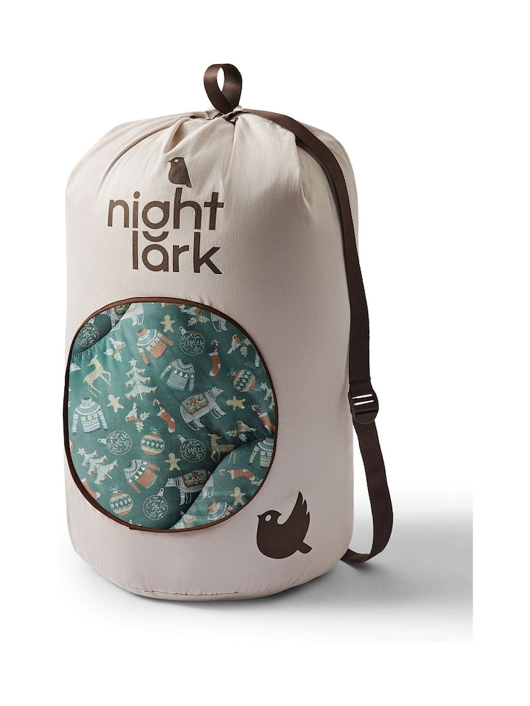 Night Lark Nordic Christmas 10.5 Tog Coverless Duvet Set - Image 6 of 6 Night Lark Nordic Christmas 10.5 Tog Coverless Duvet Set - Image 6 of 6