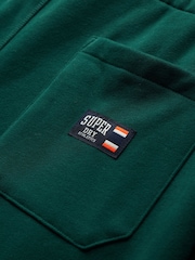 Superdry Green Slim Fit Essential Logo Joggers - Image 5 of 5