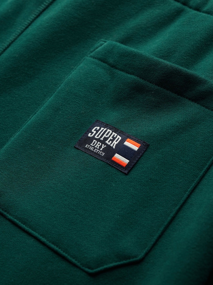 Superdry Green Slim Fit Essential Logo Joggers - Image 5 of 5
