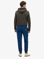 Superdry Blue Essential Logo Joggers - Image 4 of 7