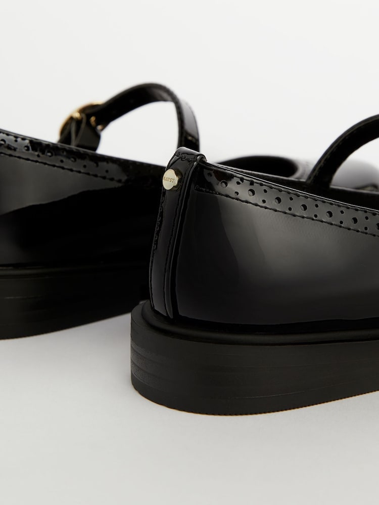 Lipsy Black Flat Dolly Shoes - Image 2 of 4 Lipsy Black Flat Dolly Shoes - Image 2 of 4