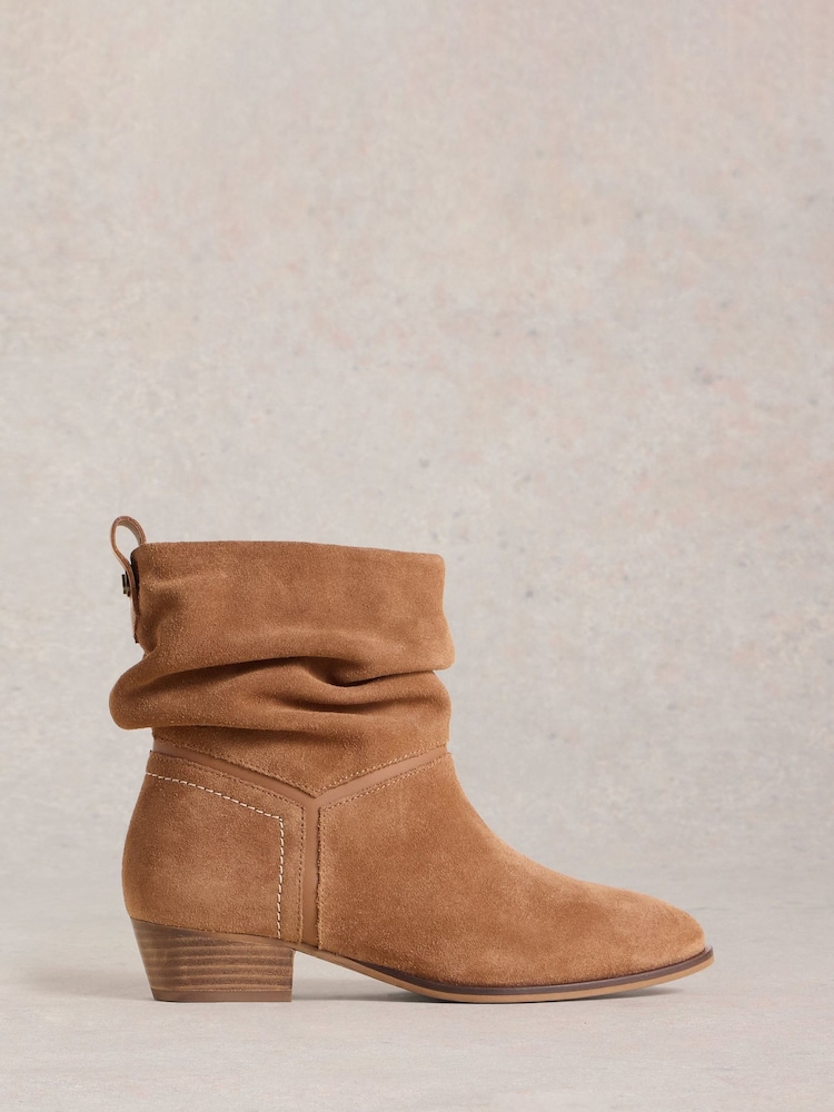 White Stuff Brown Willow Slouch Boots - Image 1 of 4