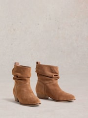 White Stuff Brown Willow Slouch Boots - Image 2 of 4