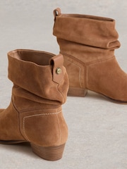 White Stuff Brown Willow Slouch Boots - Image 4 of 4