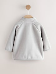 Grey Micro Fleece Baby Zip Jacket (0mths-2yrs) - Image 2 of 7
