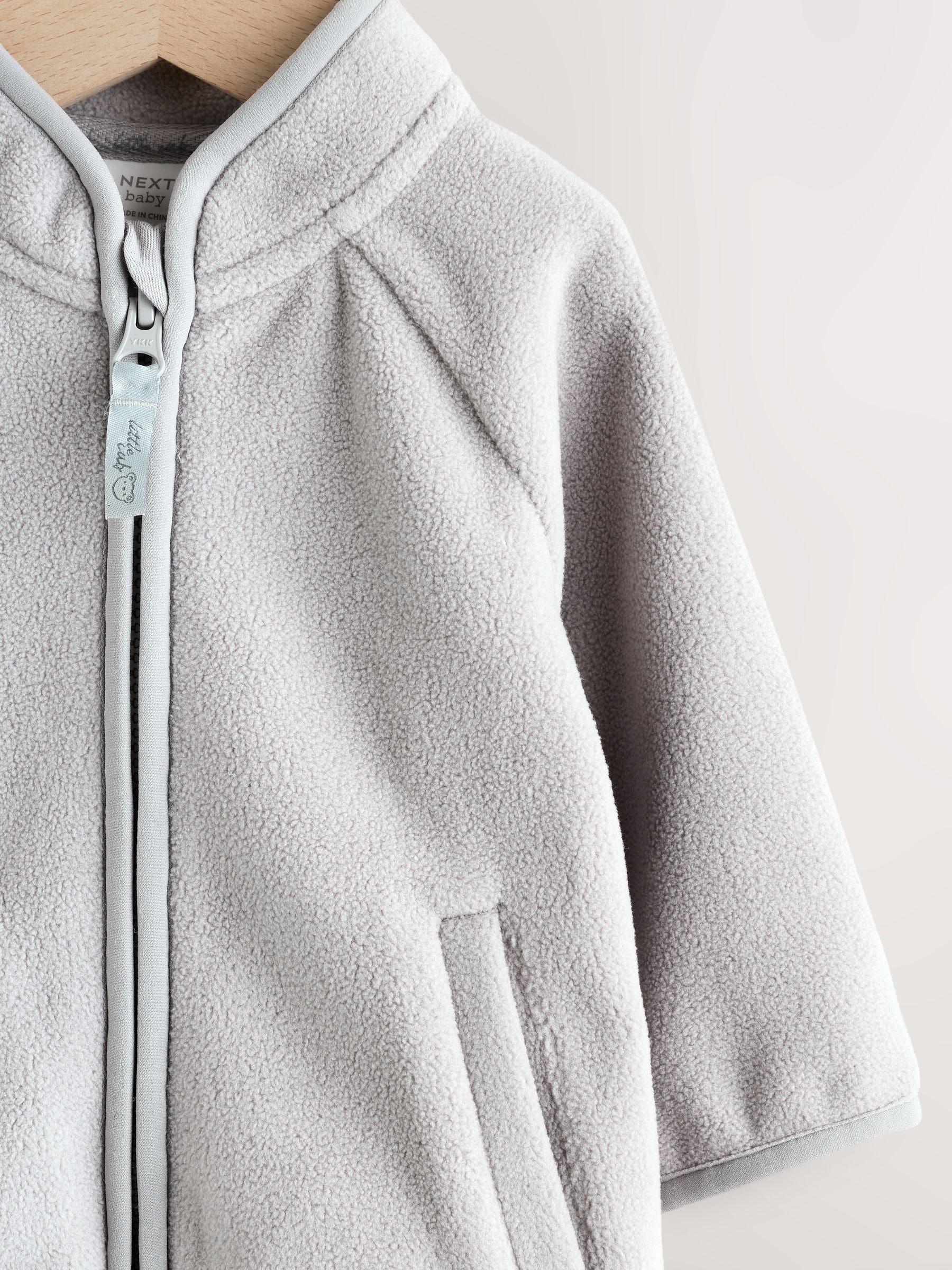 épine é frill zip sweat blouson グレー CLOSED ZIPPED JUMPER Grey | BSTN Store