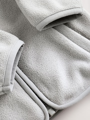 Grey Micro Fleece Baby Zip Jacket (0mths-2yrs) - Image 5 of 7