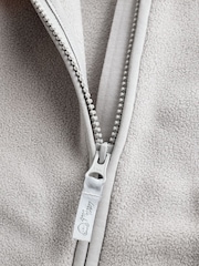 Grey Micro Fleece Baby Zip Jacket (0mths-2yrs) - Image 7 of 7