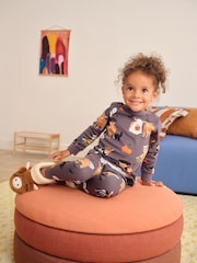 Trick or Treat Hamish Print Halloween Snuggle Pyjamas (9mths-12yrs) - Image 2 of 8