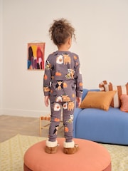 Trick or Treat Hamish Print Halloween Snuggle Pyjamas (9mths-12yrs) - Image 3 of 8