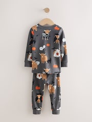 Trick or Treat Hamish Print Halloween Snuggle Pyjamas (9mths-12yrs) - Image 6 of 8
