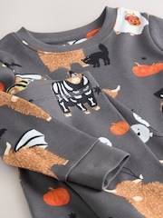 Trick or Treat Hamish Print Halloween Snuggle Pyjamas (9mths-12yrs) - Image 8 of 8