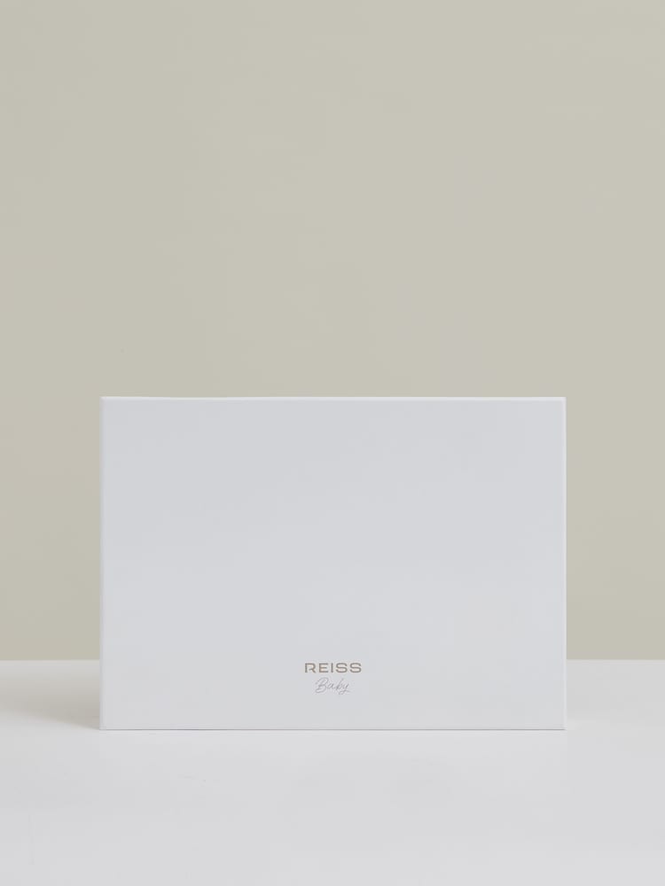 Reiss Ivory Lael Slogan Bodysuit And Leggings Set - Image 4 of 4