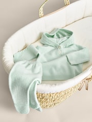 Reiss Mint Eder 100% Cashmere Hoodie And Leggings Set - Image 2 of 4