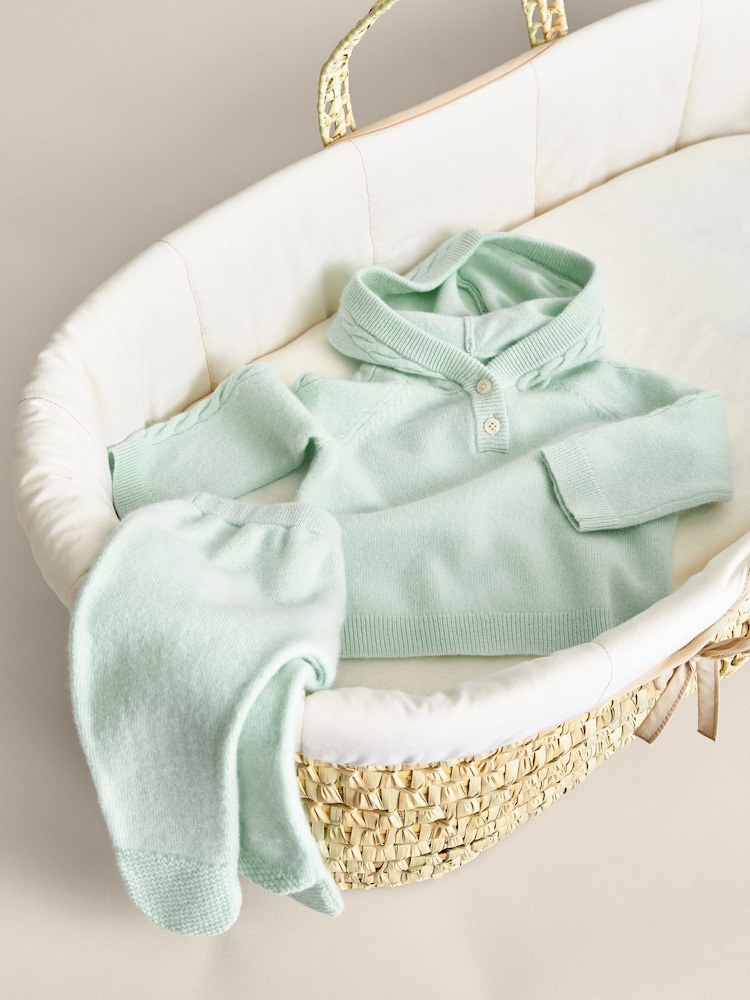 Reiss Mint Eder 100% Cashmere Hoodie And Leggings Set - Image 2 of 4 Reiss Mint Eder 100% Cashmere Hoodie And Leggings Set - Image 2 of 4