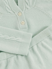 Reiss Mint Eder 100% Cashmere Hoodie And Leggings Set - Image 4 of 4