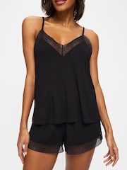 KBX Black Ada Modal Cami Set - Image 1 of 5