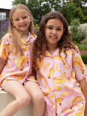Cyberjammies Pink Minijammies Printed Shorts Set - Image 3 of 4