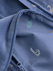 Navy Hooded Nylon Baby All-In-One (0mths-2yrs) - Image 5 of 7