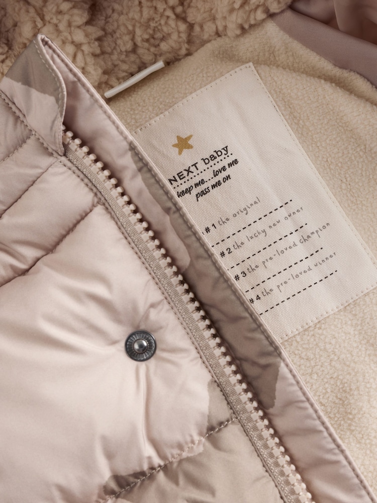 Natural Star All Over Printed Baby Puffer Jacket (0mths-2yrs) - Image 7 of 7