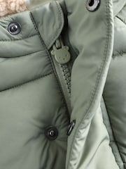 Sage Green Baby Puffer Jacket (0mths-2yrs) - Image 5 of 7