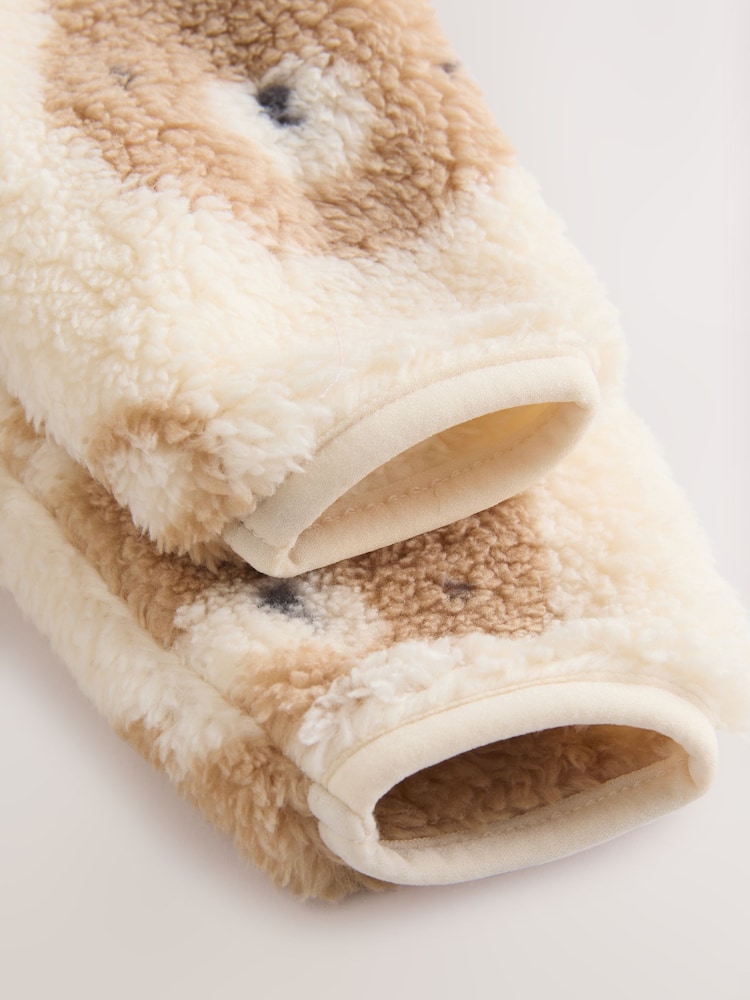 Natural Bear Face Zip Through - Baby Fleece Zip Jacket (0mths-2yrs) - Bild 6 von 6