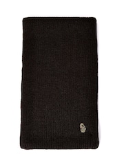 Luke 1977 Dexy Knitted Black Beanie And Scarf Set - Image 4 of 5