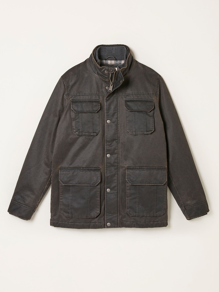 FatFace Broadsands Brown Jacket - Image 5 of 5