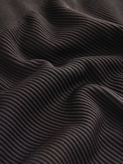 Chocolate Brown Brushed Ribbed Leggings - Image 7 of 8