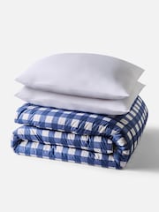 Night Lark Gingham Coverless Duvet 10.5 Tog Set - Image 5 of 6