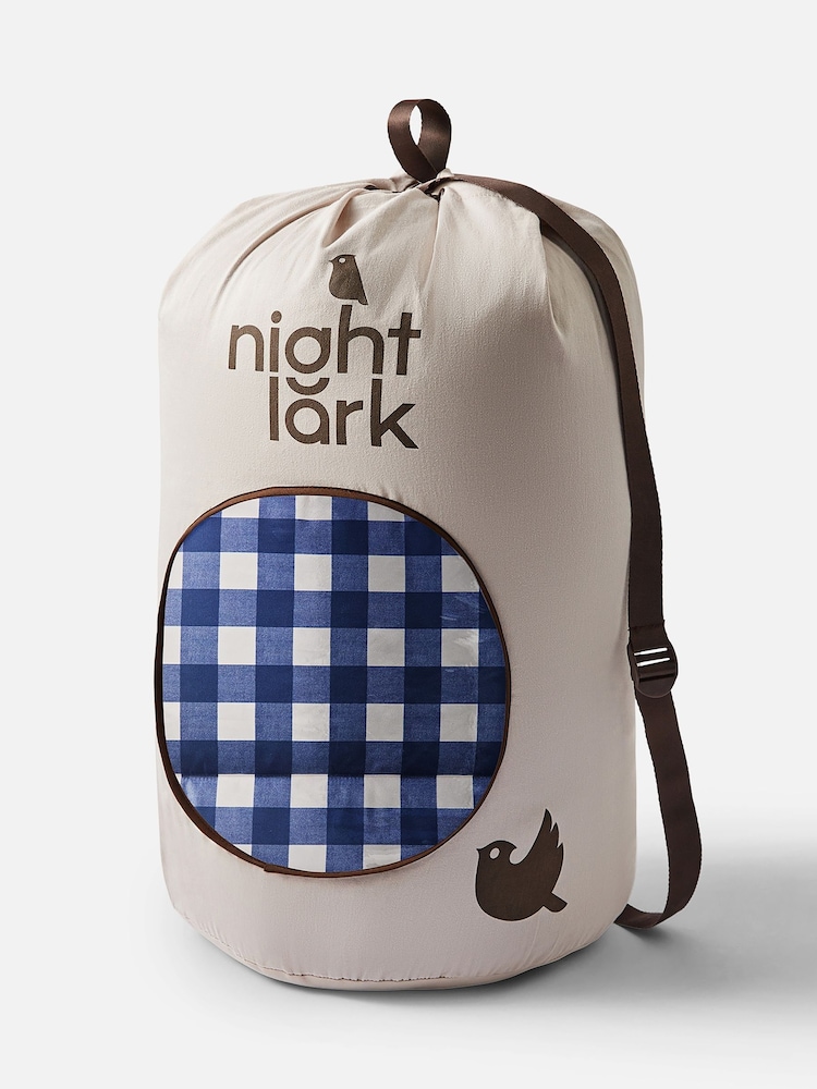 Night Lark Gingham Coverless Duvet 10.5 Tog Set - Image 6 of 6