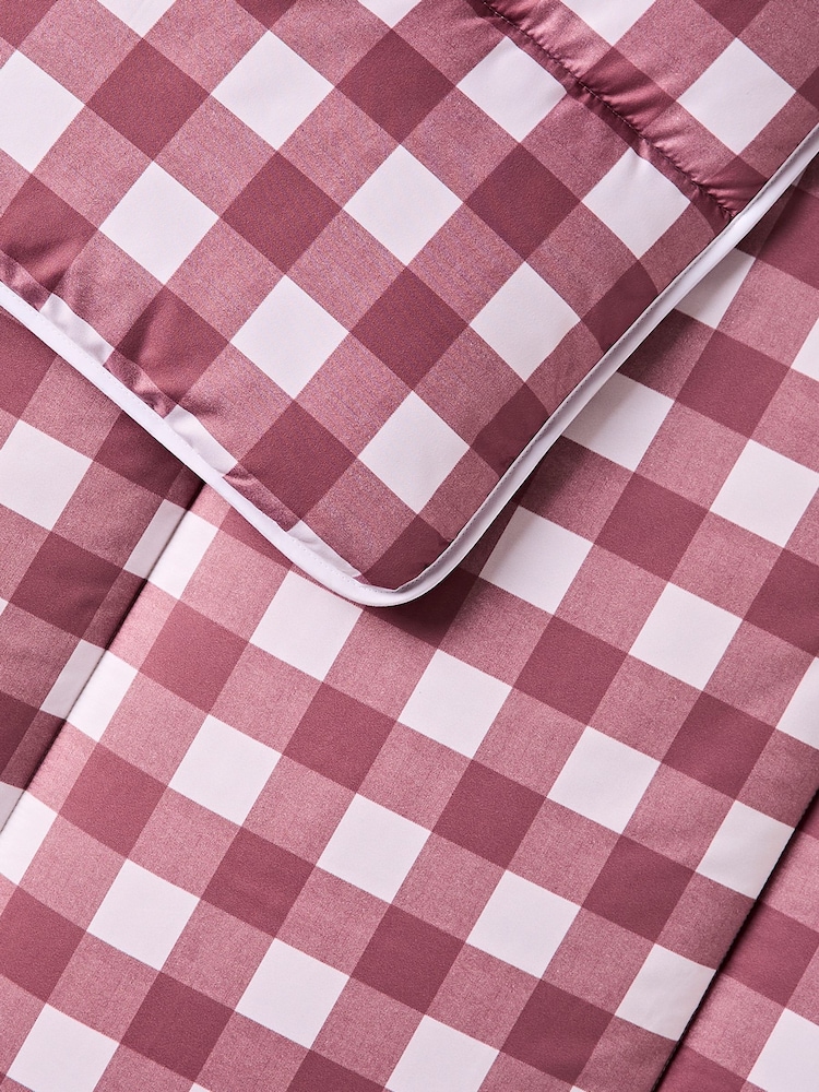 Night Lark Gingham Coverless Duvet 10.5 Tog Set - Image 2 of 6 Night Lark Gingham Coverless Duvet 10.5 Tog Set - Image 2 of 6