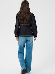 Kaffe Blue Kaghita Denim Shirt - Image 3 of 8