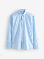 Blue 100% Cotton Long Sleeve Stripe Shirt - Image 1 of 1