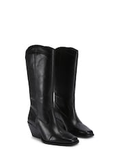 KG Kurt Geiger Talent High Leg Black Boots - Image 2 of 4