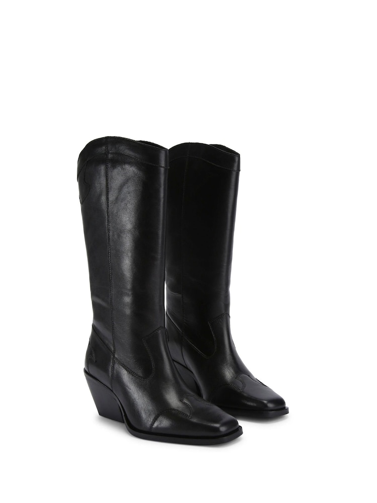 KG Kurt Geiger Talent High Leg Black Boots - Image 2 of 4