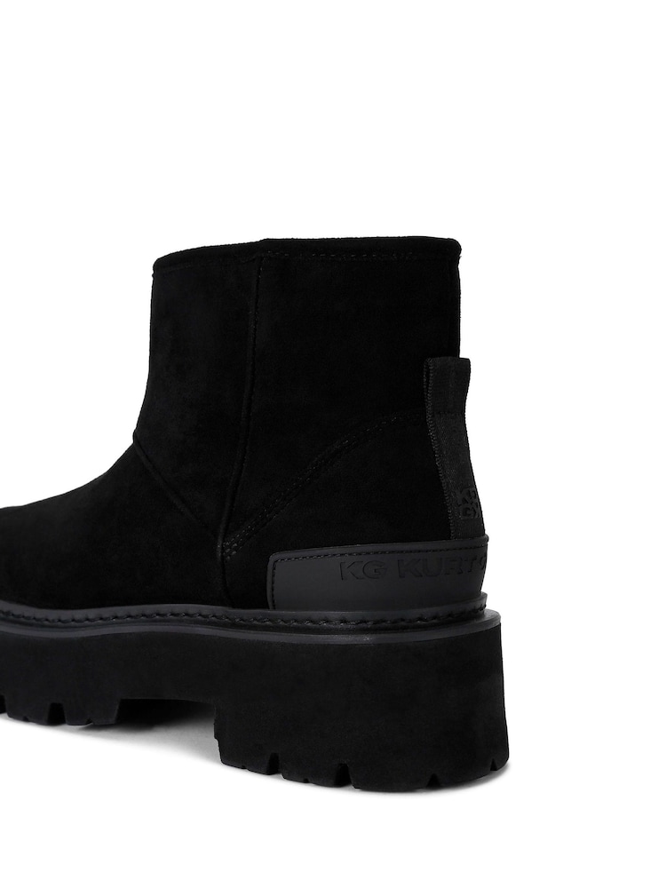 KG Kurt Geiger Trick Warm Black Boots - Image 5 of 5