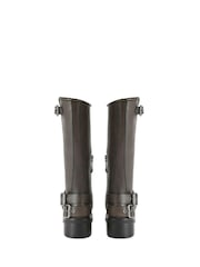 KG Kurt Geiger Trisha Biker Buckle Boots - Image 3 of 4